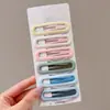 Pinza para el pelo parte trasera de la cabeza pinza lateral para mujer pinza bb simple pinza de horquilla pinza pinzas para el pelo pinza de una palabra fijación de cabellos sueltos flequillo accesorios para el pelo