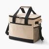 Bolsa Aislada de Tela Oxford Nueva 2023 Beige Bolsa de Picnic para Exterior Gran Capacidad Impermeable Bolsa de Hielo Bolsa para el Almuerzo para Coche
