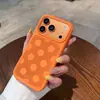 Aplicável à capa de celular Apple 17promax silicone líquido cor pura bolinhas grandes iPhone16 capa protetora com sensação de pele