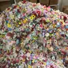 Flores Artificiales Hechas a Mano para Decoración Creativa en Guardería, Adornos Colgantes de Flor Paraguas Creativo para Niños, Colgantes de Mar de Flores Flotantes