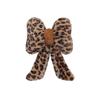 Almofada de Assento de Carro para Outono e Inverno, Pelúcia e Espessada para Aquecimento, Capa de Assento de Carro de Alta Qualidade com Decoração de Estampa de Leopardo para Uso Transfronteiriço