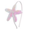 Nuevo pasador de joyería transfronterizo Fuente diadema de estrella de mar linda para niños Diadema de animal marino de princesa