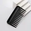 Pente de Plástico Cardápio Mágico 3D para Alisamento de Cabelo para Meninas, Pente Grande de Dentes Largos Espessado Portátil para Uso Doméstico