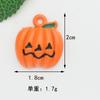Colar de pingente de liga de morcego fantasma de abóbora de Halloween DIY acessórios chaveiro acessórios pingente