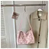 Bolso de Hombro de Lunares Estilo Coreano Sencillo y Relajado para Mujer 2026 Verano Nuevo Bolso de Gran Capacidad Bolso Tote para Viajes
