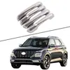 Adequado para Hyundai Venue 2019 Maçaneta Externa da Porta Adesivo Decorativo de Modificação - ABS Galvanizado