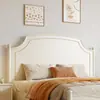 Panel de mesita de noche para cama individual se vende por separado, panel trasero de mesita de noche de 21 metros de ancho, panel trasero de madera maciza suave acolchado, se vende por separado