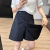 La Primavera No Es Demasiado TardeArtículos de Alta CalidadPantalones Falda de Capas de Alta Calidad que Cubren el Vientre, Pantalones Cortos Elegantes de Corte A, Resistentes a las Arrugas, Ligeramente Elásticos, Pantalones de Cuatro Cuartos