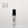 Botella de Esmalte de Uñas de Vidrio Transparente Cosméticos 10ml Manicura y Cuidado de Uñas Lote con Pincel Botella de Vidrio Reenvasada Venta al por Mayor Transfronteriza