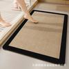 Tapete de Piso Absorbente de Diatomeas para Baño Transfronterizo Tapete para Puerta de Inodoro para Hogar Antideslizante Tapete para Pies de Inodoro