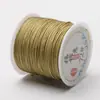 Cordón para Joyería DIY Encriptado, Cordón Trenzado Hecho a Mano, Hilo de Taiwán 45m, Metabo Resistente al Desgaste