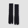 Calcetines de Color Sólido Estilo Coreano con Dedos Separados, Calcetines Medios Simples de Estilo Holgado sin Costuras, Calcetines de Dos Dedos, Calcetines Medios para Mujer Estilo Nicho