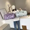 Mochila Multifuncional de Grande Capacidade para Viagens de Curta Distância Bolsa de Mão Leve para Homens e Mulheres Bolsa Esportiva para Fitness com Compartimento Separado para Roupas Molhadas e Secas