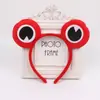 Diadema de Rana de Ojos Grandes Diadema Infantil Tocado de Dibujos Animados Accesorios para Actuaciones Escénicas Animales Accesorio para el Cabello Estilismo