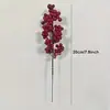 Simulación transfronteriza de suministro navideño Accesorios de rama de flor Planta verde de simulación Decoración navideña Planta de simulación Fruta roja Rama de fruta de baya