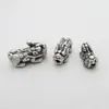 Nuevo Plata de Ley 999 Estilo Retro Pixiu 3D Plata Dura Árbol del Dinero Cuerda Pixiu Tejida Cuentas Accesorios de Plata DIY