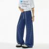 25 Pantalones Casuales Rectos de Cuadros de Seda Helada para Hombre, Moda Tendencia, Transpirables, Frescos, Pantalones de Aire Acondicionado, Pantalones Largos Sueltos para Hombre