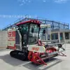 Nueva cosechadora de orugas de alimentación completa Wode RuiLong, cosechadora de granos multifuncional para arroz, trigo y maíz
