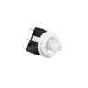 Máquina de Carreras de Simulador Botón de Salida Redondo Pequeño Borde Negro 28mm Interruptor de Llave de Arranque/Pausa 1P2P