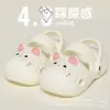Zuecos Infantiles de Gatito para Niñas, Calzado de Verano para Exteriores, Nuevo Modelo 2026, Sandalias Antideslizantes para Bebés Niñas