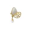 Nuevo Broche de Pecho Mariposa Sentido Avanzado Broche Anti-caída Estilo Coreano Alto Grado Nicho Sentido del Diseño Accesorios de Ropa Venta al por Mayor