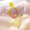 Chaveiro de Picolé de Resina Feito à Mão DIY, Pingente para Mochila Pequena, Acessório Pequeno, Decoração Criativa com Tema de Comida
