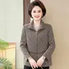 Jaqueta Casual da Moda 2026 para Mães, Slim-Fit para Primavera e Outono, Casaco Versátil Plus Size para Mulheres de Meia-Idade e Idosas
