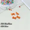 Acessórios de Laço Pintados com Spray Metálico com Furos para Pendurar DIY Material de Liga Laço de Gravata Decorações Acessórios de Corrente de Celular Materiais