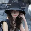 Sombrero de Vaquero Occidental para Mujer, Sombrero de Sol con Visera Estilo Senderismo y Acampada al Aire Libre para Hombre, Sombrero de Pesca de Ala Ancha Estilo Japonés