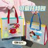 Tengyi bolsa de playa de gelatina original bolso de mano de dibujos animados lindo transparente impermeable viaje bolso de hombro al por mayor