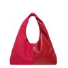 Bolso de Hombro Otoñal para Niñas, Bolso de Axila Literario y Artístico de Gran Capacidad, Nuevo Bolso Tote Estilo Coreano Color Sólido Moda Bolso de Mano para Compras