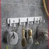 Gancho con Adhesivo Fuerte para Colgar en la Pared, Perchero de Ropa para Baño, Puerta de Baño para Inodoro, Gancho Adhesivo sin Perforación
