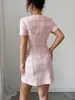 Vestido ajustado de la nueva colección Primavera 2026 Europeo y Americano Transfronterizo para Mujer, Elegante y Adecuado para el Trabajo
