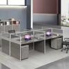 E0 Empresa Amigable con el Medio Ambiente Escritorio para Personal Simple Moderno Muebles de Oficina para Varias Personas Estación de Trabajo Escritorio para Empleados Oficina