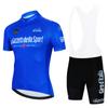 Edição de Equipe de Carro Mais Vendida Transfronteiriça Tour de France Bike de Verão Respirável Mountain Bike Manga Curta Traje de Ciclismo