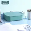 Caja de Almacenamiento de Escritorio con Tapa, Organizador de Bocadillos de Plástico, Cesta de Juguetes con Cajón, Cesta para Artículos Varios, Caja a Prueba de Polvo para Almacenamiento de Cosméticos