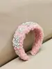 Nueva Diadema de Lana de Cordero de Invierno Estilo Coreano Rizada Cálida Diadema Nicho Lujo Accesible Pinza para el Cabello de Gama Alta Presa de Pelo de Felpa