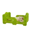 Nido para Gatos de Dos Niveles, Cama para Mascotas Estilo Agujero de Árbol para Gatitos, Cueva para Gatos Multicapa, Casa Cueva Escondite de Fieltro