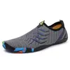 Sapatos de Praia Respiráveis para Casais no Atacado, Sapatos para Snorkel e Vadeio, Sapatos Leves Antiderrapantes para Trilhas em Rios, Sapatos Aquáticos Masculinos de Secagem Rápida