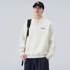 Roupas Masculinas Fengshe / Primavera e Outono 2026 Moletom Gola Polo Manga Longa Masculino Moletom Soltinho Tendência