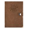 Em estoque A7 Binder Case Simples Criativo Caderno Portátil Portátil Livro de Bolso Livro de Selos de Viagem