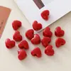 Agujero de Estrella de Cinco Puntas con Forma de Corazón de 15 mm Cuentas Sueltas de 6 mm Accesorios para Bolsos DIY Cadena para Llaveros Cadena para Teléfono Joyería con Cuentas Dopamina