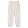 Calça Jogger Lisa Solta Outono/Inverno 2025 para Jovens Calça de Moletom Casual Engrossada para Meninos Calça Esportiva Infantil