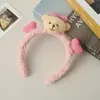 Nueva Diadema de Felpa de Dibujos Animados, Para Tomar Fotos de Niña en Parque de Atracciones, Pasador Lindo, Pinza Dulce para el Cabello, Diadema para Maquillaje y Lavado de Cara