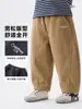 Calça Europeia Masculina de Inverno com Plus Veludo Calça de Bebê Faca Torto Calça Casual Espessa para Meninos Roupa Infantil Calça Longa Infantil Roupas de Inverno