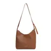Bolso de Mano de Moda Versátil Nuevo, Bolso de Hombro de Textura Suave de Cuero Retro Moderno, Bolso Elegante Casual de Axila para Viajes Diarios