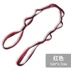 Cuerda Daisy de Yoga Aéreo para Fitness y Escultura Corporal, Correa de Estiramiento de Extensión de Yoga de Nylon, Correa Plana Deportiva, Cuerda Daisy para Exteriores