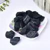 Venta al por mayor de grava de cristal natural turmalina negra piedra cruda de turmalina cristal gema de partícula grande decoración para acuario en casa