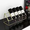 Decoración de Estante de Vino de Lujo Ligero, Estante de Exhibición de Gabinete de Vino de Gama Alta, Soporte Inclinado para Botellas de Vino de Uso Doméstico, Estante de Vino Decorativo