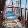 Silla Colgante Columpio de Interior Balcón Doble Ratán Mecedora Nido de Pájaro Silla Colgante Patio Exterior Ocio Uso en Casa para Adultos